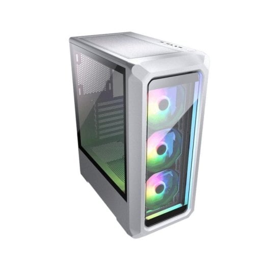 Torre PC Cougar Archon 2 Mesh RGB Blanco Vidrio Templado ATX 3 Ventiladores ARGB