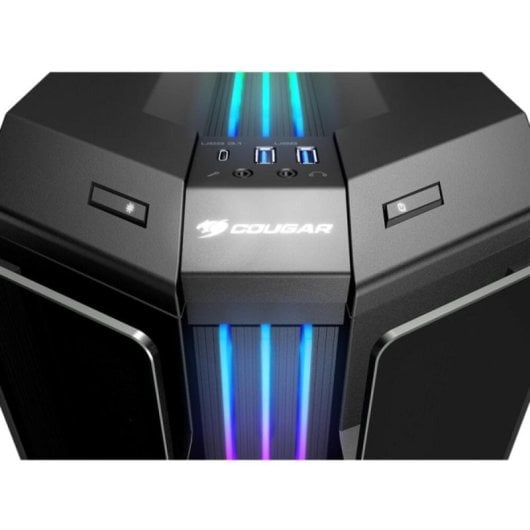 Case PC COUGAR Gaming Gemini T Pro Midi Tower Nero ATX Micro ATX Mini-ITX 17cm 40cm