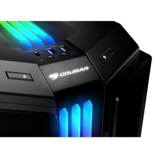 Case PC COUGAR Gaming Gemini T Pro Midi Tower Nero ATX Micro ATX Mini-ITX 17cm 40cm