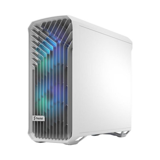 Torre Fractal Design Torrent Blanco Acero Vidrio Templado ATX EATX Iluminación RGB