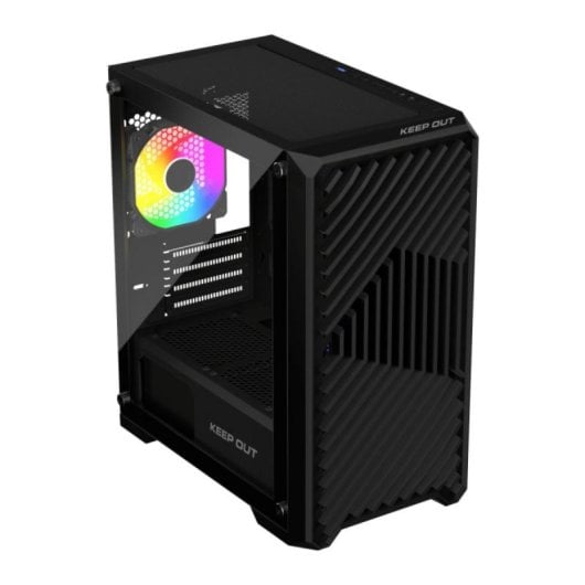 Caja PC Gaming Keep Out XC-220 Glass Micro-ATX Vidrio Templado ARGB Negro