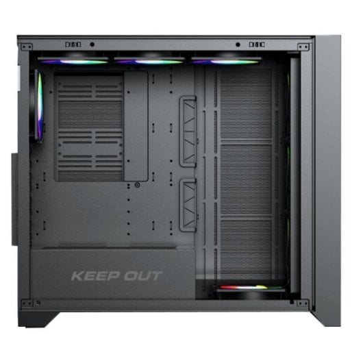 Caja PC Gaming Keep Out XC-911PROXL+ Cristal Templado ARGB E-ATX/ATX/Micro-ATX/ITX Negra