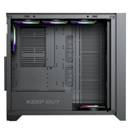 Caja PC Gaming Keep Out XC-911PROXL+ Cristal Templado ARGB E-ATX/ATX/Micro-ATX/ITX Negra