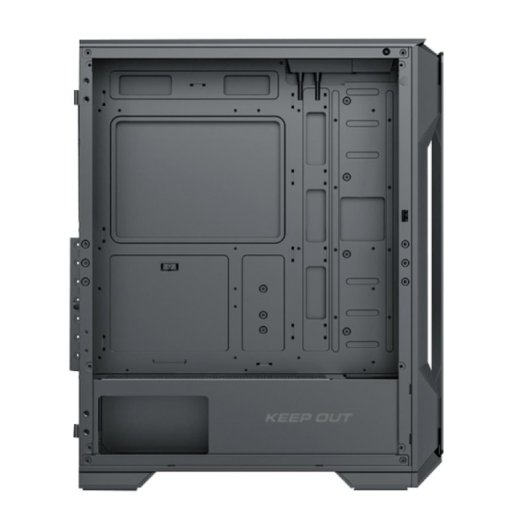 Caja PC Gaming Keep Out XC-901 PRO Cristal Templado ARGB ATX/E-ATX/Micro-ATX/ITX Negra