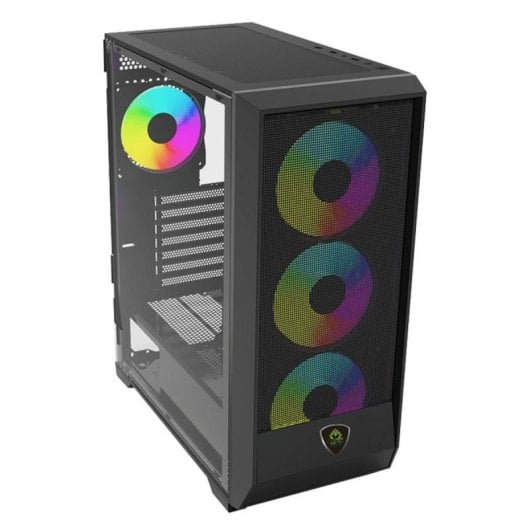Boîtier PC KeepOut XC-501 MESH Noir ATX/Micro-ATX/ITX avec Éclairage ARGB