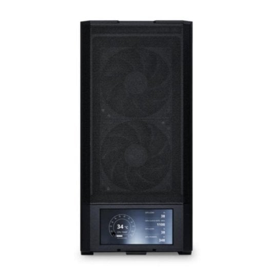 Torre Lian Li LAN207DX Negro ATX/Micro ATX/Mini-ITX Pantalla 6" Vidrio Templado
