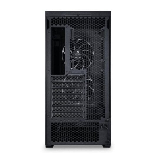 Torre Lian Li LAN207DX Negro ATX/Micro ATX/Mini-ITX Pantalla 6" Vidrio Templado