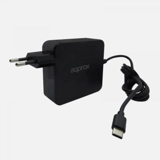 Approx APPA90C cargador de dispositivo móvil Netbook, Portátil, Smartphone, Tableta Negro Corriente alterna Interior