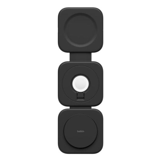 Belkin BoostCharge Pro Auriculares, Smartphone, Reloj inteligente Negro Corriente alterna, USB Cargador inalámbrico Carg