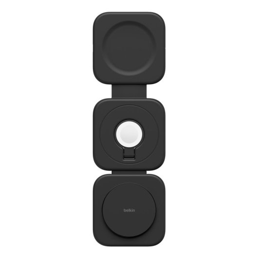 Belkin BoostCharge Pro Auriculares, Smartphone, Reloj inteligente Negro USB Cargador inalámbrico Carga rápida Interior