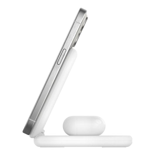 Belkin BoostCharge Auriculares, Smartphone Blanco USB Cargador inalámbrico Carga rápida Interior