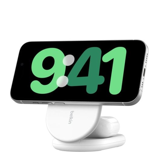Belkin BoostCharge Auriculares, Smartphone Blanco USB Cargador inalámbrico Carga rápida Interior