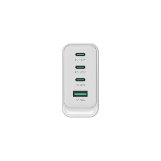Conceptronic ALTHEA22W100 Universal-Ladegerät für Mobilgeräte, weiß, Wechselstrom, schnelles Laden, für den Innenbereich