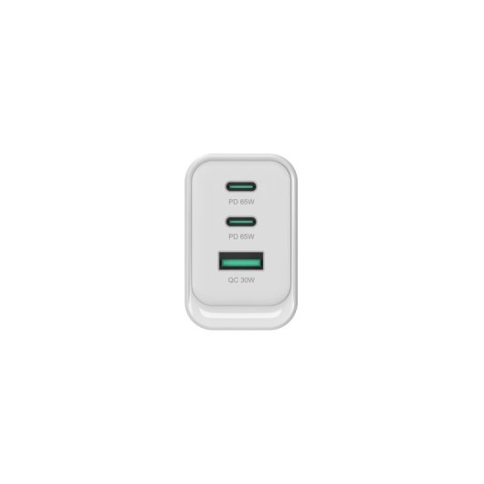 Conceptronic ALTHEA21W65 cargador de dispositivo móvil Universal Blanco Corriente alterna Carga rápida Interior