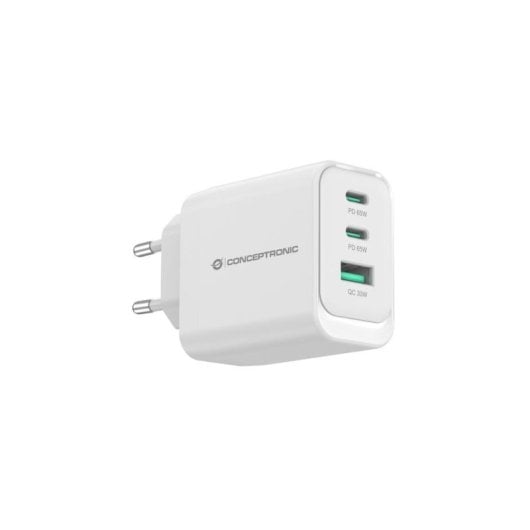 Cargador de Dispositivos Móviles Conceptronic ALTHEA21W65 65W USB-C Blanco