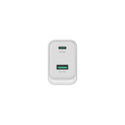 Conceptronic ALTHEA20W45 Universal-Ladegerät für Mobilgeräte, weiß, Wechselstrom, schnelles Laden, für den Innenbereich