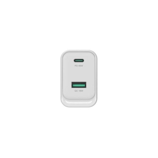 Chargeur universel Conceptronic ALTHEA20W45 45W GaN USB-C USB-A blanc
