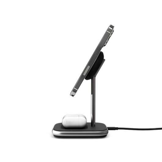 Epico 9915101300200 cargador de dispositivo móvil Auriculares, Smartphone Negro, Gris CC Cargador inalámbrico Interior