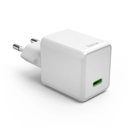 Hama 00201983 cargador de dispositivo móvil Auriculares, Portátil, Batería portátil, Smartphone, Tableta Blanco Corrient