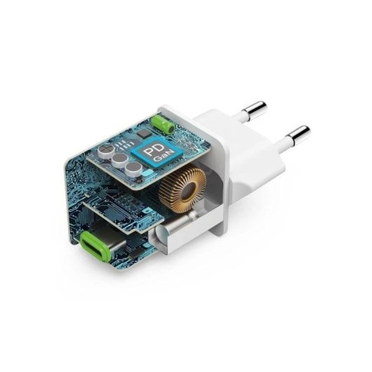 Chargeur GaN Hama 00201983 45W USB-C Power Delivery Quick Charge Blanc