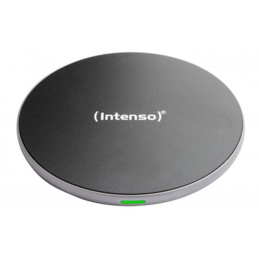 Intenso BA2 Smartphone Schwarz, Silber USB-Wireless-Ladegerät Schnelles Aufladen Indoor