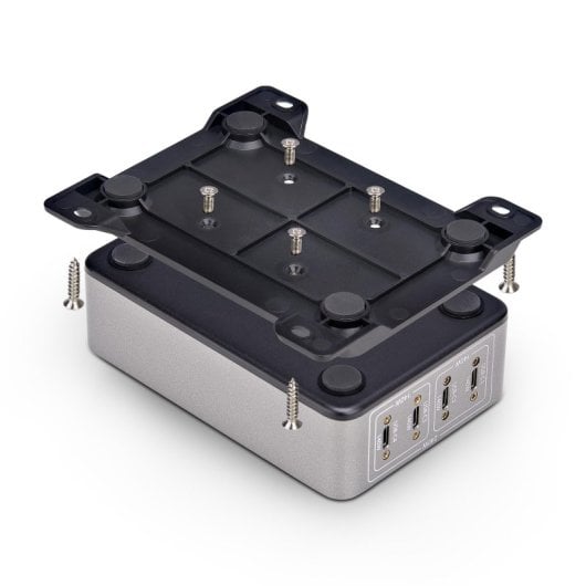 Chargeur USB-C 4 ports StarTech.com - Chargeur USB Type-C - Chargeur pour ordinateur portable - Chargeur mobile - Port unique 140 W EPR - PD 3.1 - Avec vis de fixation - Total 240 W