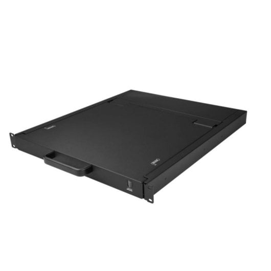 Consola KVM StarTech 1U Rack LCD 19" VGA Teclado QWERTY Táctil 1 Puerto MTBF 50000h