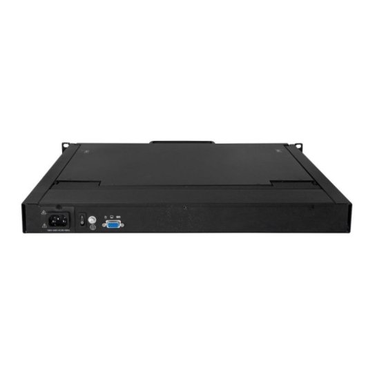 Consola KVM StarTech 1U Rack LCD 19" VGA Teclado QWERTY Táctil 1 Puerto MTBF 50000h