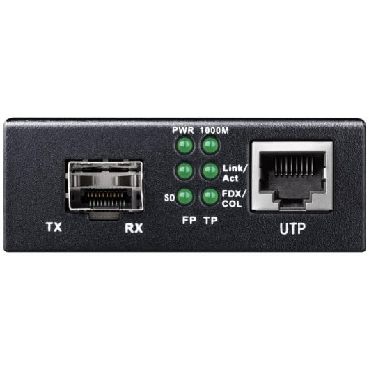 Conversor de Medios Cudy MC220 1000Mbit/s Gigabit Ethernet SFP Monomodo 20km Negro