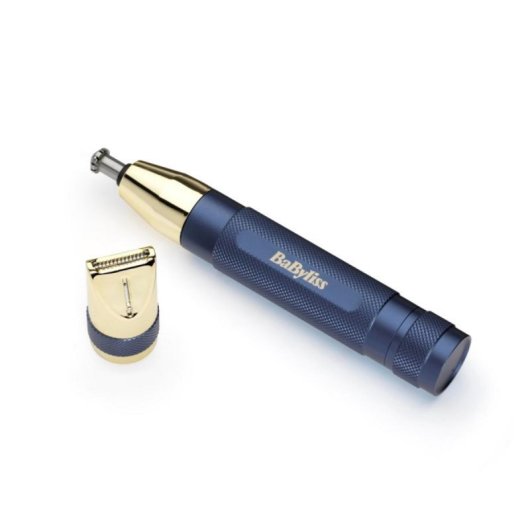 Recortadora facial BaByliss E112E Multicolor Batería Lavable Peine Ceja Estuche