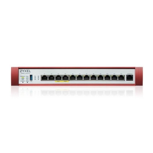 Zyxel USG FLEX 500H Firewall 10Gbit/s 12 Portas RJ-45 VPN IKEv2/IPSec/SSL