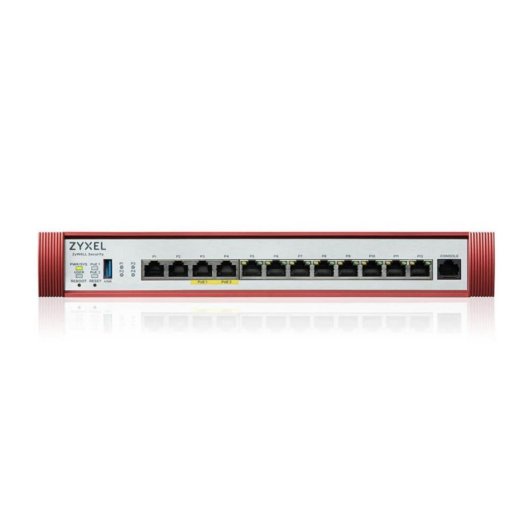 Zyxel USG FLEX 500H Firewall 10Gbit/s 12 Portas RJ-45 VPN IKEv2/IPSec/SSL