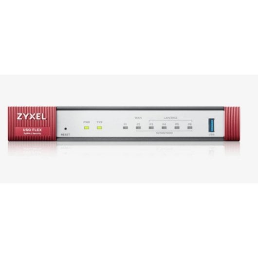 Firewall Zyxel USG Flex 100 0,9 Gbit/s 0,27 Gbit/s IPSec SSL/TLS VLAN8 VPN64