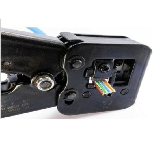 Outil de sertissage Lanberg NT-0204 RJ-11/RJ-12/RJ-45 Couleur Noir/Bleu Outil de sertissage