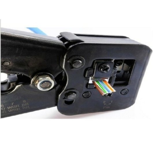 Outil de sertissage Lanberg NT-0204 RJ-11/RJ-12/RJ-45 Couleur Noir/Bleu Outil de sertissage