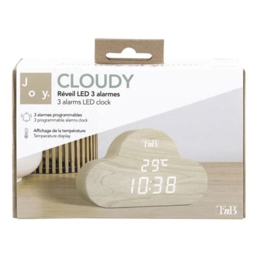 T'nB CLOCKCLWD despertador Reloj despertador digital Madera