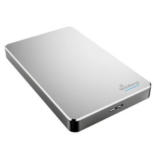 Hard Disk Esterno MediaRange USB 3.2 Gen 1 1 TB 2.5" 5400 RPM Argento