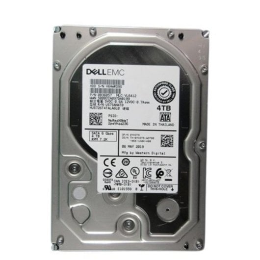 Festplatte Dell 400-BRCS 4TB 7200 RPM 3,5 Zoll Serial ATA III Festplatte Dell 400-BRCS 4TB 7200 RPM 3,5 Zoll Serial ATA III