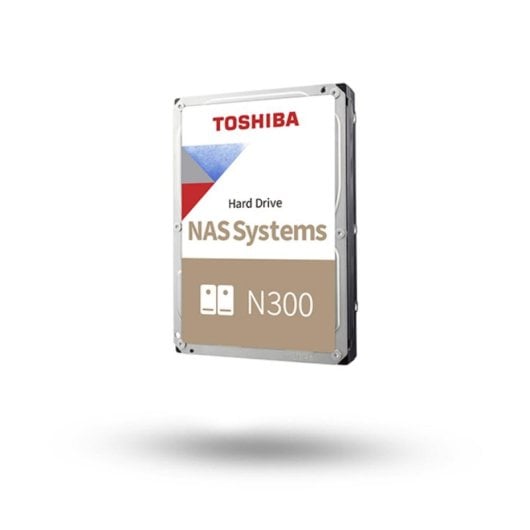 Disco Duro Toshiba N300 4TB 7200RPM 512MB 3.5" SATA III NAS Alto Rendimiento