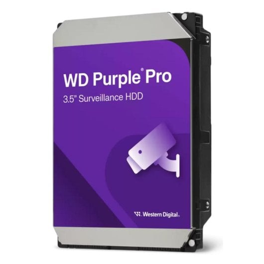 Disco Rígido Western Digital Purple Pro WD122PURP 12 TB 7200 RPM 512 MB SATA III Disco Rígido Western Digital Purple Pro WD122PURP 12 TB 7200 RPM 512 MB SATA III