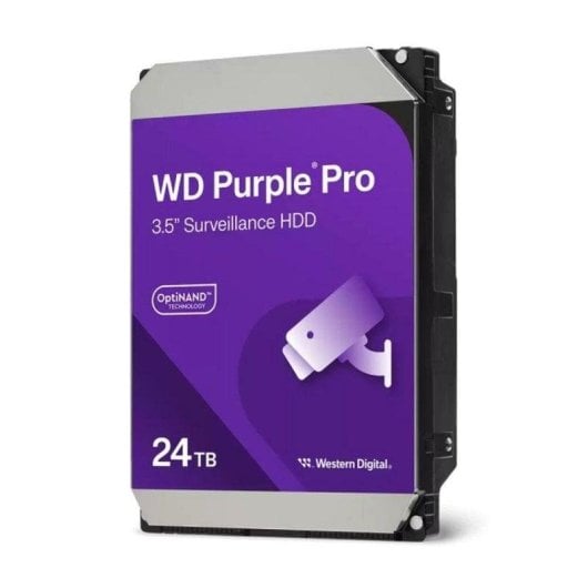 Disco Duro Western Digital Purple Pro WD240PURP 24TB HDD 7200RPM 287MB/s AI