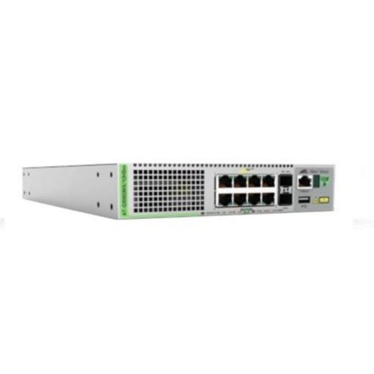 Switch Allied Telesis AT-GS980MX/10HSM-50 Gestioné L3 8 Ports PoE Montable en Rack
