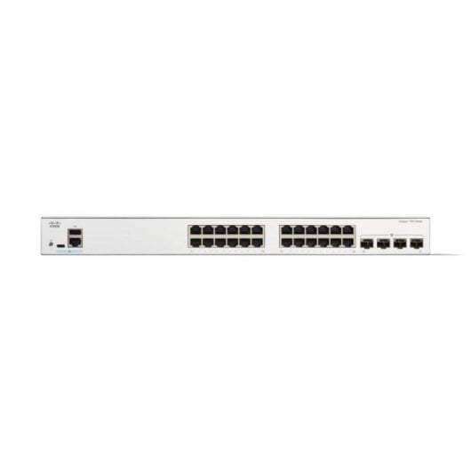 Switch Cisco C1300-24T-4G Gestionado L2/L3 24 Puertos Gigabit Ethernet 4 SFP Metal Blanco