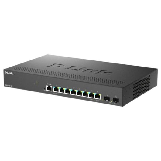 Commutateur D-Link DMS-1250-10S/E 2.5G Ethernet 8 Ports Gestionné Montable en Rack