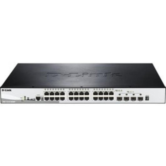 Switch D-Link DGS-1510-28XMP 24 Puertos Gigabit PoE+ 4 SFP+ Apilable L2/L3