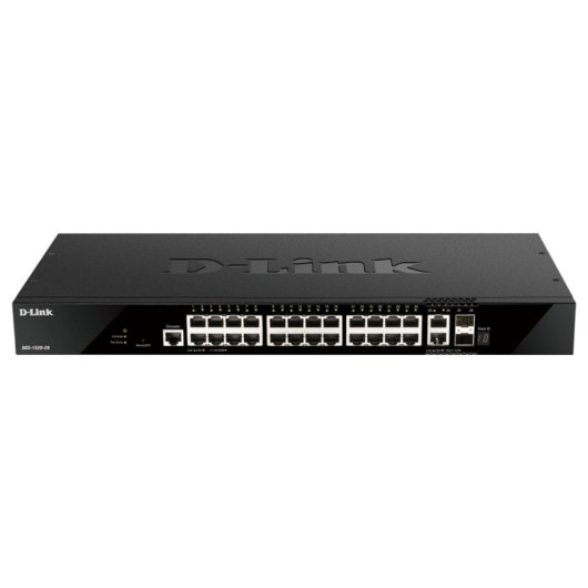 Switch D-Link DGS-1520-28 24 Puertos RJ-45 Gigabit L3 Gestionado + 2 SFP