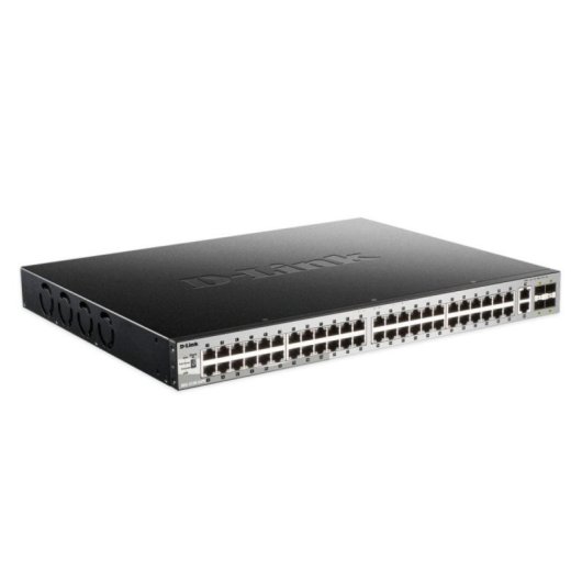 Switch D-Link DGS-3130-54PS 48x Gigabit PoE+ 4x SFP+ L3 Gestionable Apilable Rack