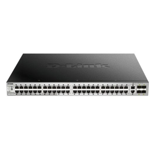 Switch D-Link DGS-3130-54PS 48x Gigabit PoE+ 4x SFP+ L3 Gestionable Apilable Rack