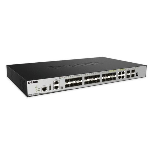 Switch D-Link DGS-3630-28SC Managed L3 20x SFP 4x SFP+ Rackmount 1U Switch D-Link DGS-3630-28SC Managed L3 20x SFP 4x SFP+ Rackmount 1U