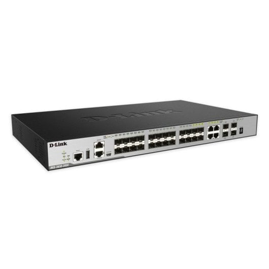 Switch D-Link DGS-3630-28SC Managed L3 20x SFP 4x SFP+ Rackmount 1U Switch D-Link DGS-3630-28SC Managed L3 20x SFP 4x SFP+ Rackmount 1U